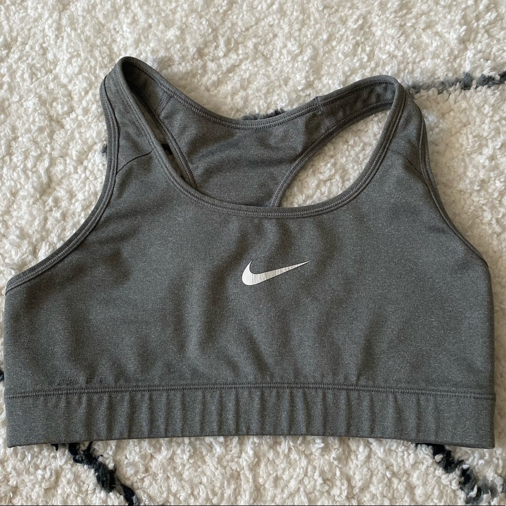 Nike Pro Dri-Fit Sports Gray Bra by SoulCycle